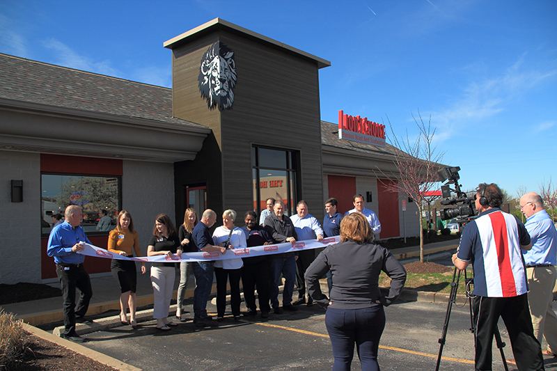 Live webcast of a grand opening of new location for Lion's Choice
