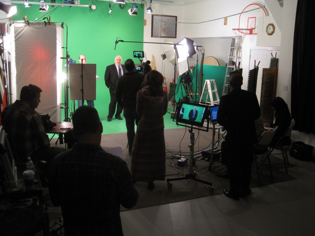 Full service studio with green screen options